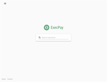 Tablet Screenshot of executivepay.info